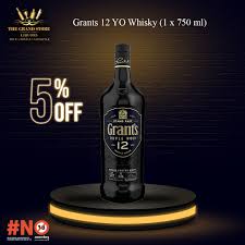 GRANTS 12YR 750ML