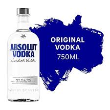ABSOLUTE VODKA 750ML