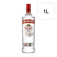 SMIRNOFF VODKA RED 1LTR